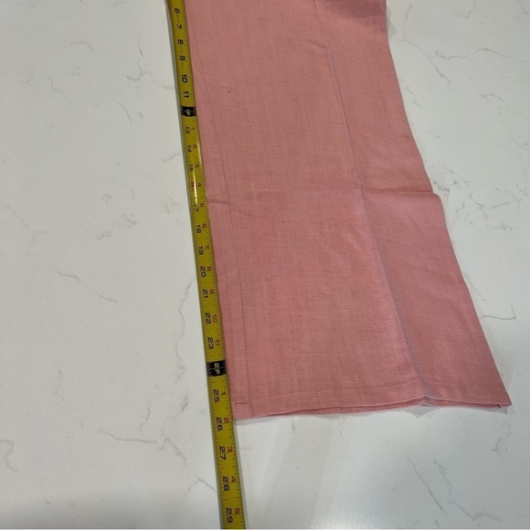 Band of the free Pink Linen Blend High Waist Wide Leg Pants Small - Picture 8 of 10
